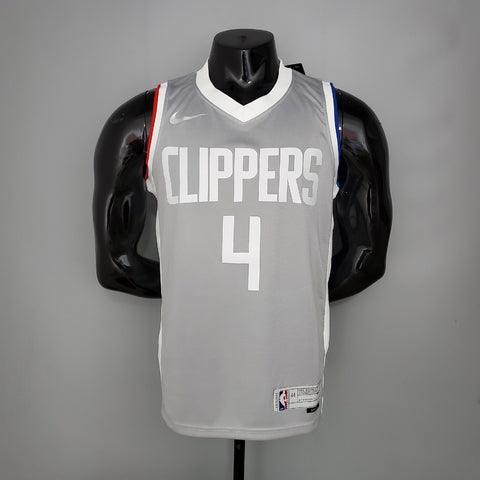 Camisa basquete NBA Regata Los Angeles Clippers Masculina - Cinza - DA Sports Oficial