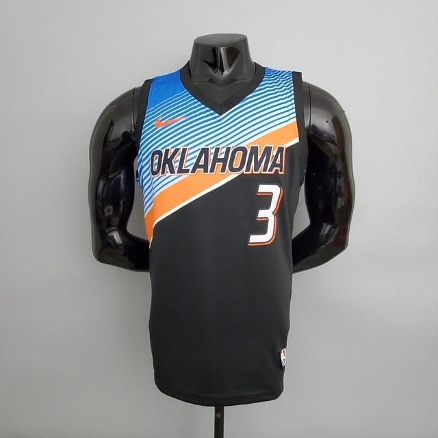 Camisa Basquete NBA Regata Oklahoma City Thunder Masculina - Preta - DA Sports Oficial