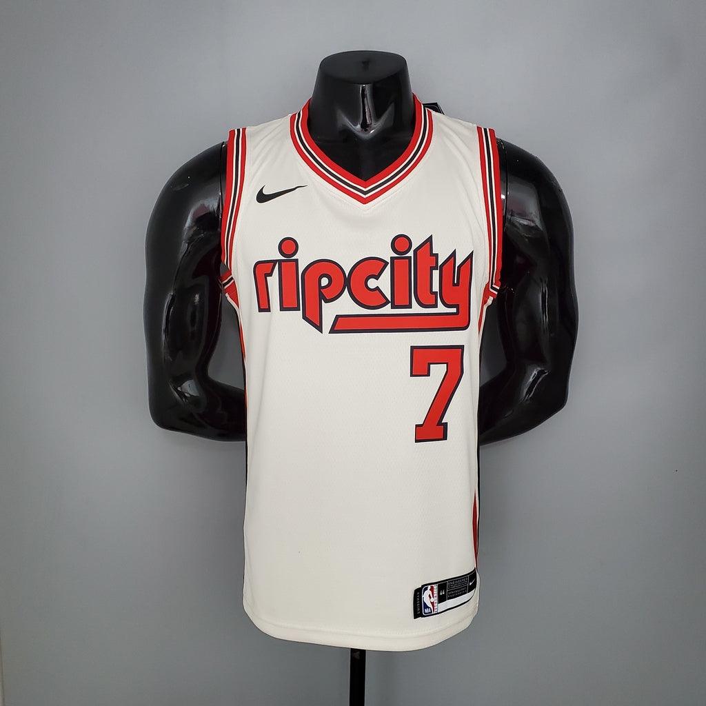 Camisa Basquete NBA Regata Portland Trail Blazers Masculina - Bege - DA Sports Oficial