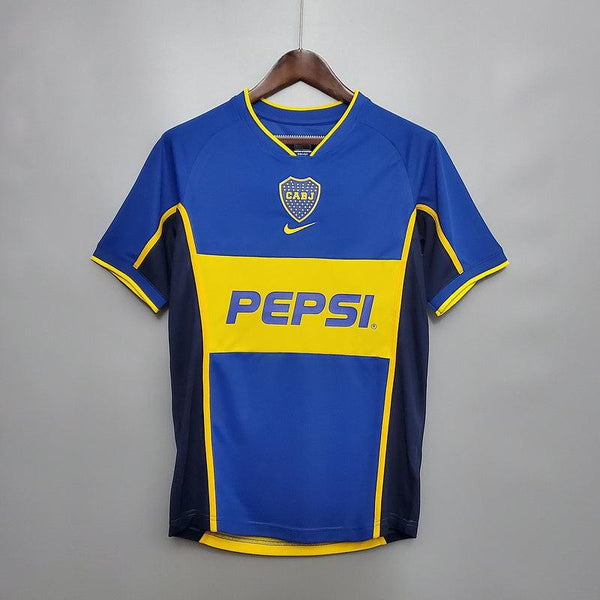 Camisa Boca Juniors Retrô 2002 Azul e Amarela - Nike – DA Sports