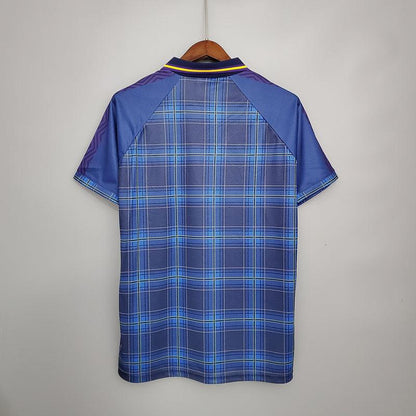 Camisa Escócia Retrô 1994/1996 Azul - Umbro - DA Sports Oficial