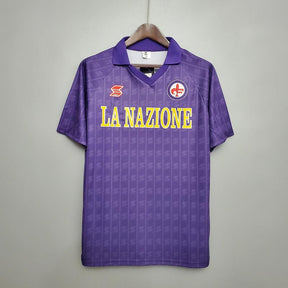 Camisa Fiorentina Retrô 1989/1990 Roxa - ABM - DA Sports Oficial