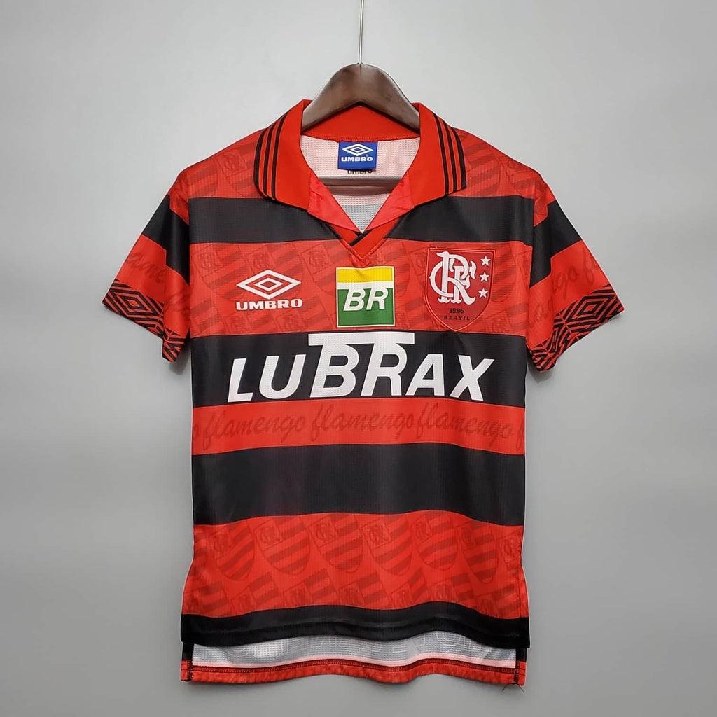 Camisa Flamengo Retrô 1995 Vermelha e Preta - Umbro - DA Sports Oficial