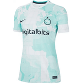 Camisa Inter de Milão Away 22/23 - Branca e Azul - (Feminina) - DA Sports Oficial
