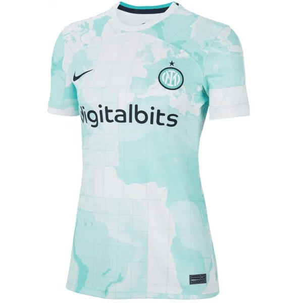 Camisa Inter de Milão Away 22/23 - Branca e Azul - (Feminina) - DA Sports Oficial