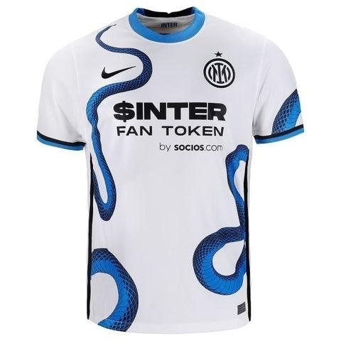 Camisa Inter de Milão II 21/22 Nike - Branco - DA Sports Oficial