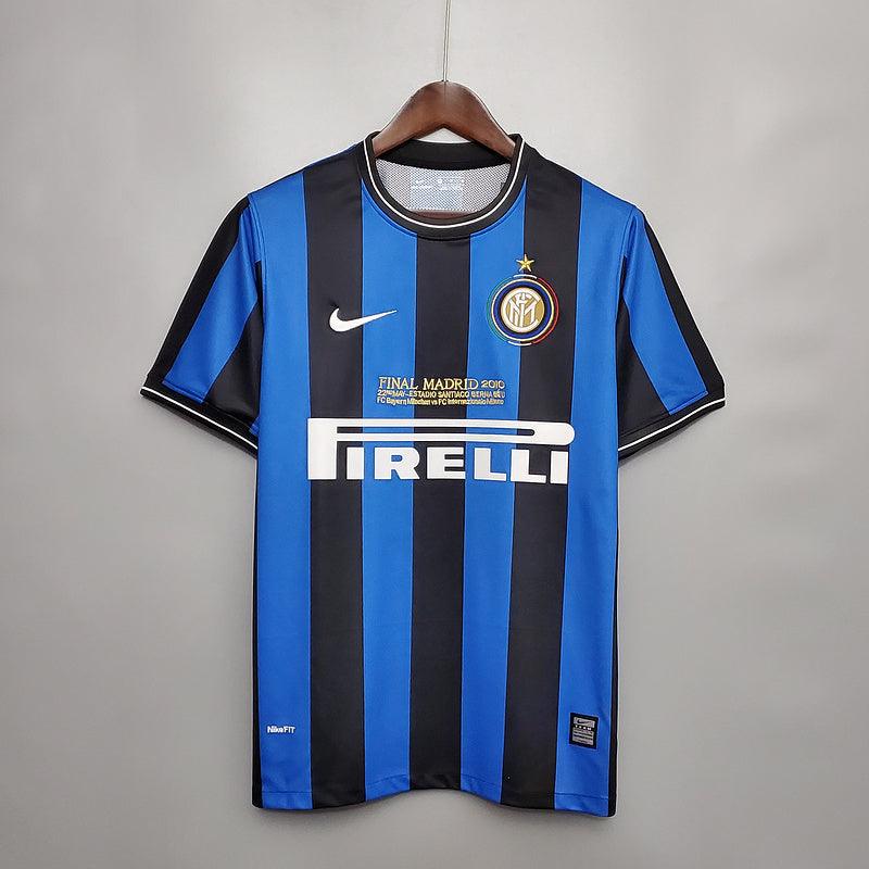 Camisa Inter de Milão Retrô 2010 Azul e Preta - Nike - DA Sports Oficial