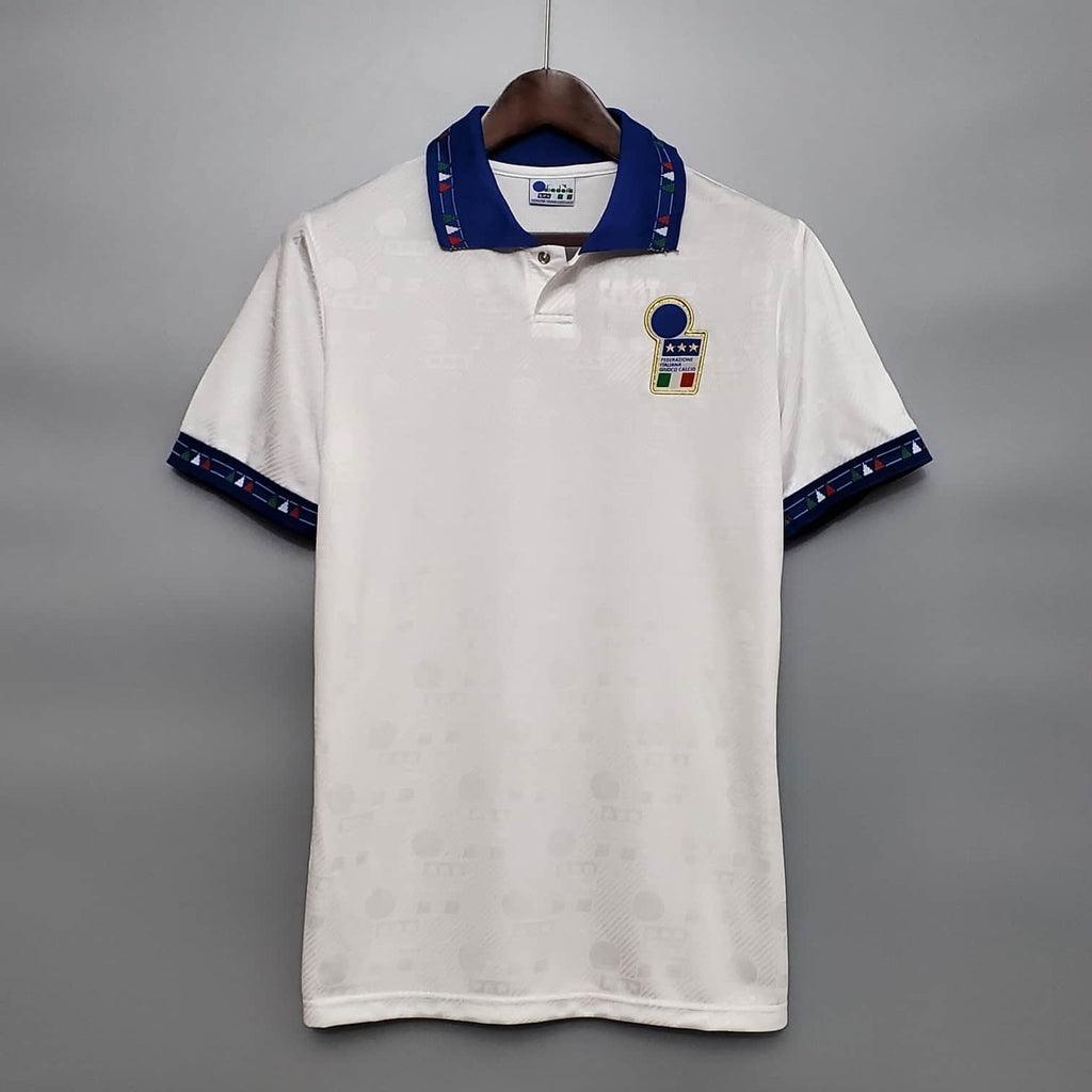 Camisa Itália Retrô 1994 Branca - Diadora - DA Sports Oficial