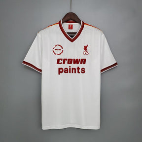 Camisa Liverpool Retrô 1985/1986 Branca - DA Sports Oficial