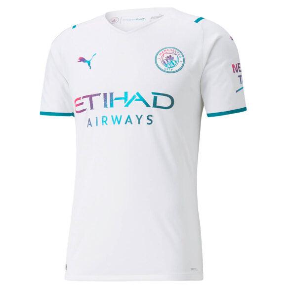 Camisa Manchester City II 21/22 Puma - Branco - DA Sports Oficial
