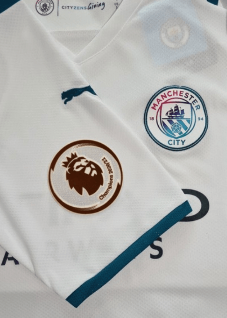Camisa Manchester City II [Premier League] 21/22 Puma - Branco - DA Sports Oficial