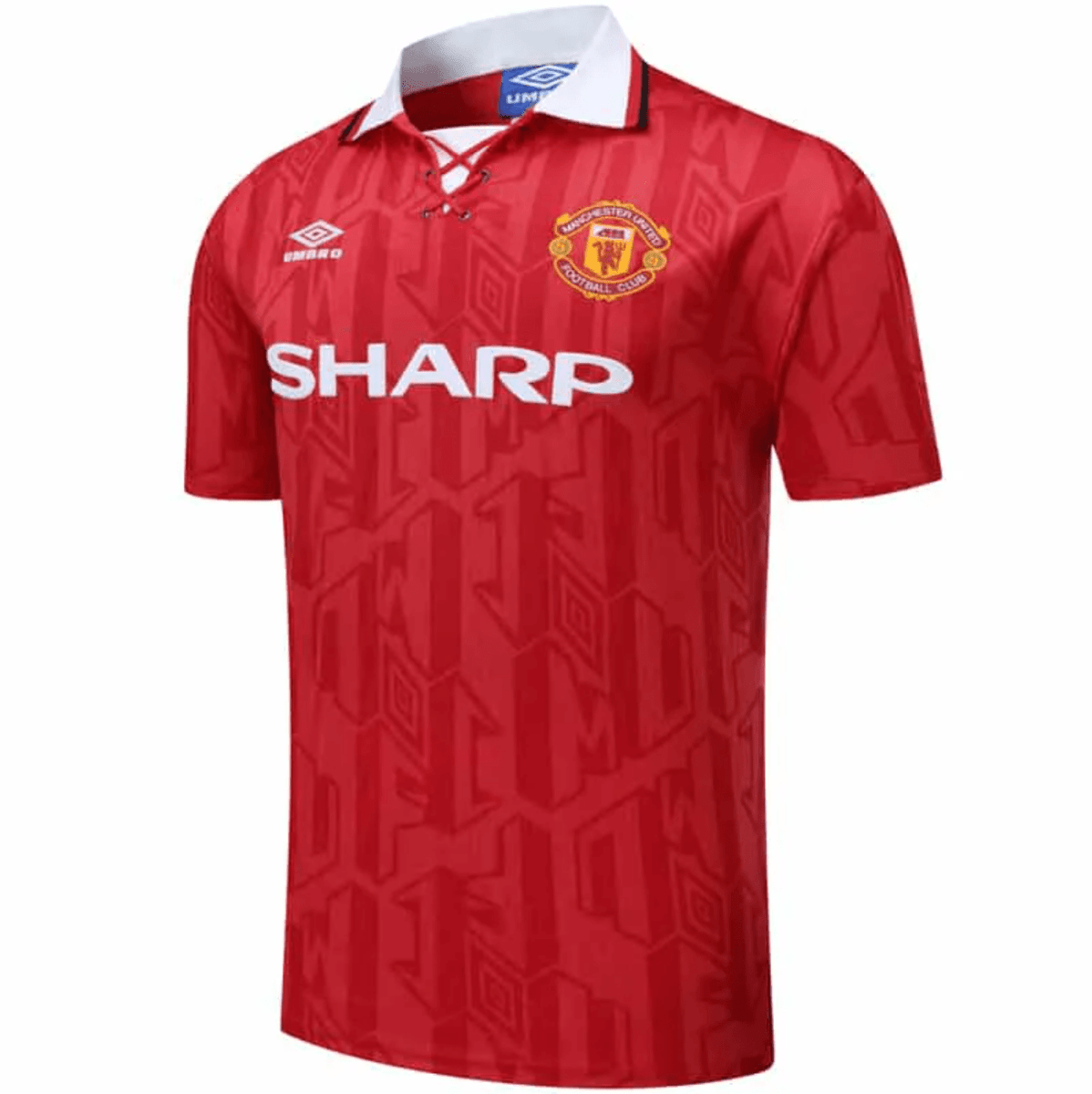 Camisa Manchester United I Retrô 1992/93 Umbro - Vermelho - DA Sports Oficial