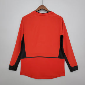 Camisa Manga Longa Manchester United 02/04 Nike - Vermelho - DA Sports Oficial