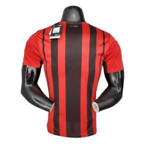 Camisa Milan 21/22 - Vermelha e Preta - Puma - Masculino Jogador - DA Sports Oficial