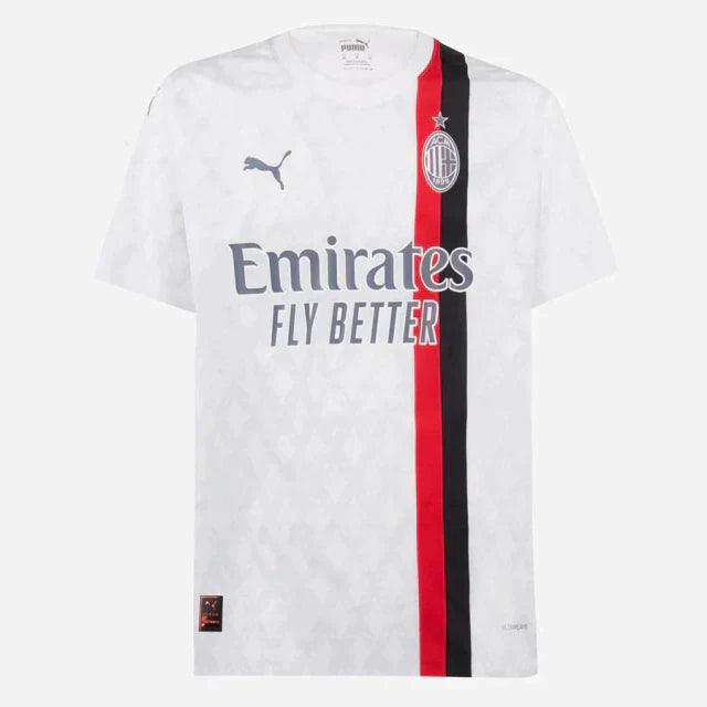 Camisa Milan Away 23/24 s/n° Torcedor Masculino - Branco - DA Sports Oficial