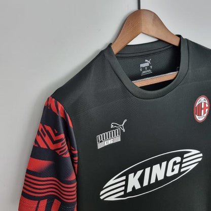 Camisa Milan Heritage 21/22 Puma King - Preto - DA Sports Oficial