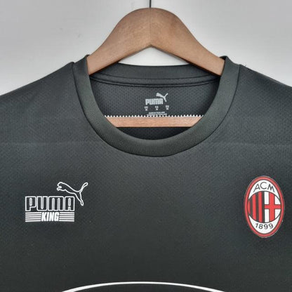 Camisa Milan Heritage 21/22 Puma King - Preto - DA Sports Oficial