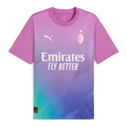 Camisa Milan III 23/24 - Roxo e Rosa - DA Sports Oficial