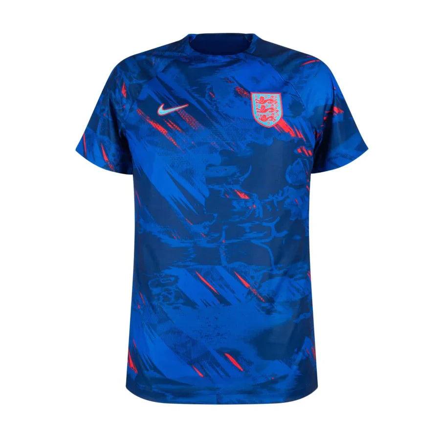 Camisa Pré - jogo Seleção Inglaterra 2022 Nike - Azul - DA Sports Oficial