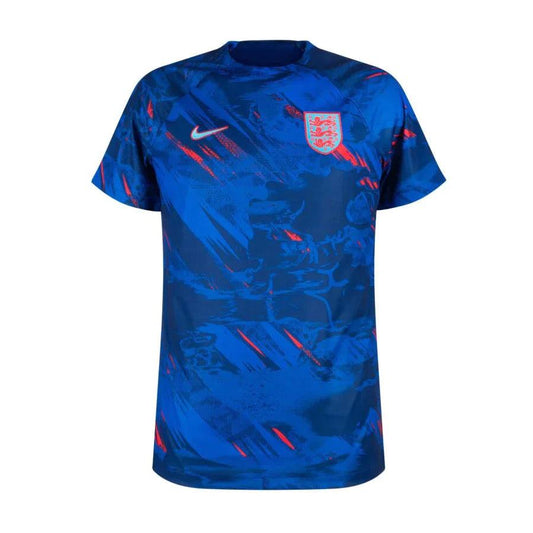 Camisa Pré - jogo Seleção Inglaterra 2022 Nike - Azul - DA Sports Oficial