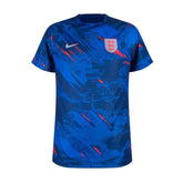 Camisa Pré - jogo Seleção Inglaterra 2022 Nike - Azul - DA Sports Oficial