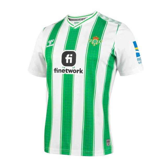 Camisa Real Betis Home 23/24 s/n° Torcedor Masculina - Verde e Branco - DA Sports Oficial