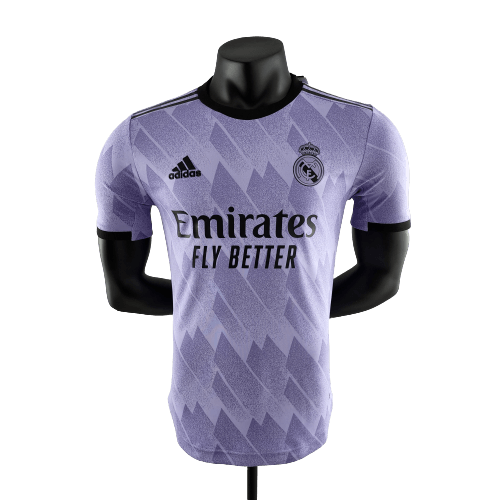 Camisa Real Madrid II 22/23 - Roxa - Adidas - Masculino Jogador - DA Sports Oficial