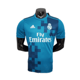 Camisa Real Madrid III 17/18 - Azul - Adidas - Masculino Jogador - DA Sports Oficial