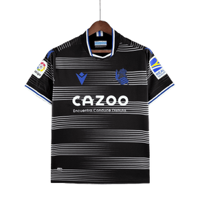 Camisa Real Sociedad II 22/23 Macron - Preta - DA Sports Oficial