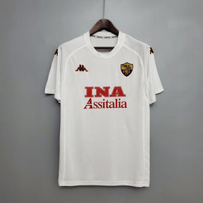 Camisa Roma Retrô 2000/2001 Branca - Kappa - DA Sports Oficial