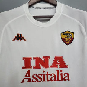 Camisa Roma Retrô 2000/2001 Branca - Kappa - DA Sports Oficial