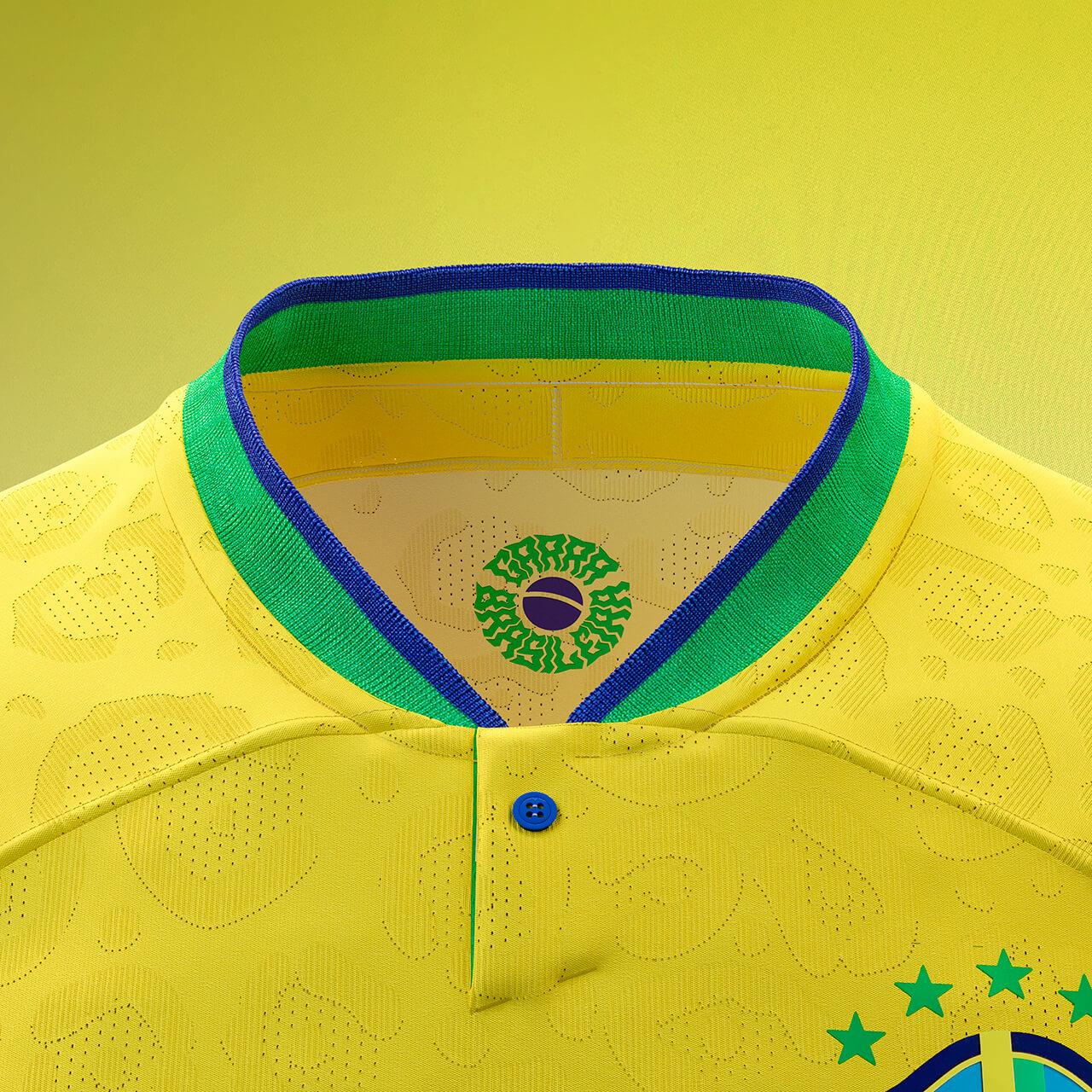 Camisa Seleção Brasil 22/23 Nike - Amarelo - DA Sports Oficial