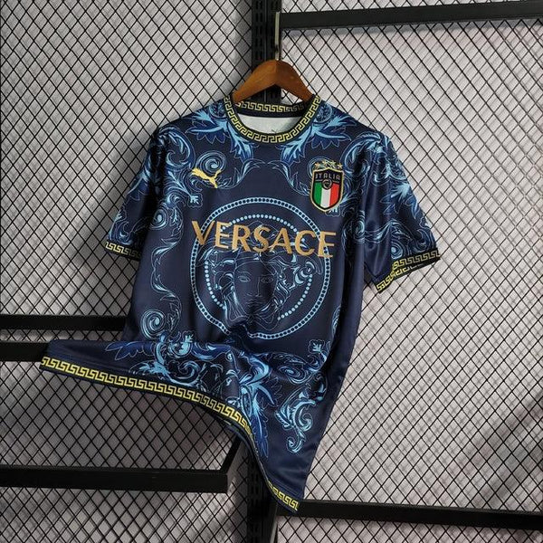 Camisa Seleção Itália x Versace - Puma - Azul – DA Sports Oficial