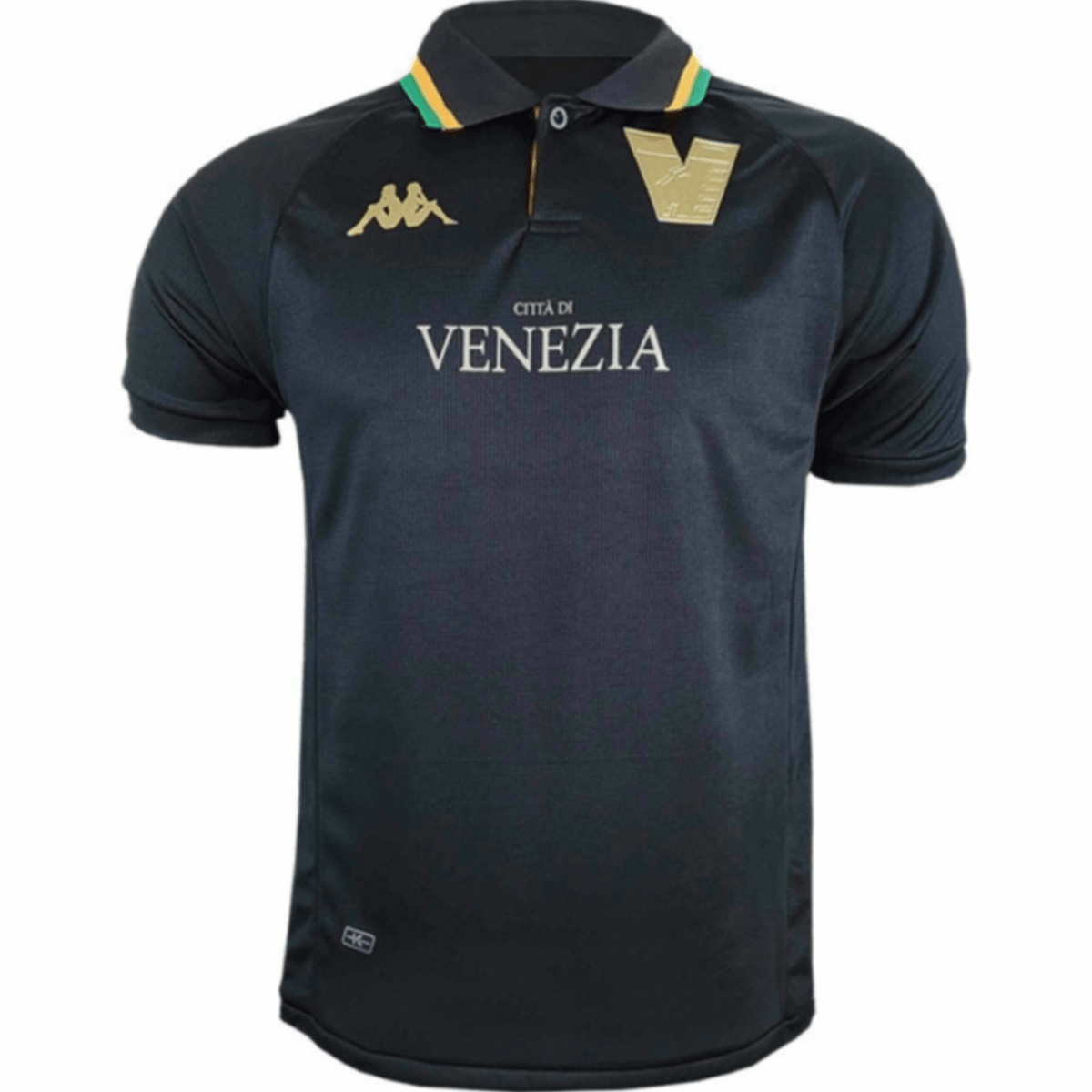 Camisa Venezia I 22/23 Kappa - Preto - DA Sports Oficial