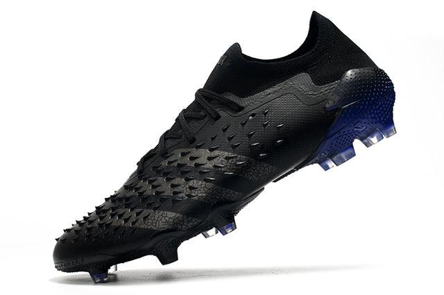 Chuteira Campo Adidas Predator Freak .1 Black/Blue - Low - DA Sports Oficial