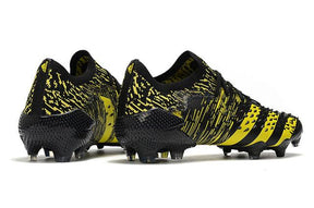 Chuteira Campo Adidas Predator Freak .1 Black/Yellow - Low - DA Sports Oficial
