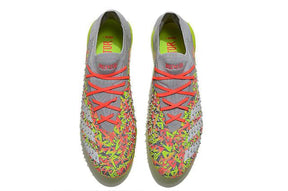 Chuteira Campo Adidas Predator Freak .1 FG Clear Grey/White/Solar Yellow - Low - DA Sports Oficial
