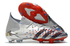 Chuteira Campo Adidas Predator Freak.1 FG Gray - Cano Alto - DA Sports Oficial