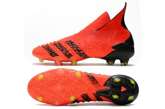 Chuteira Campo Adidas Predator Freak .1 FG Red - Cano Alto - DA Sports Oficial