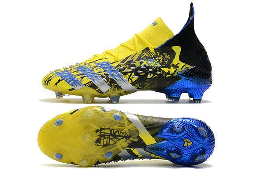 Chuteira Campo Adidas Predator Freak .1 FG Xmen/Black/Yellow/Blue - Cano Alto - DA Sports Oficial
