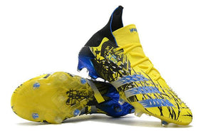 Chuteira Campo Adidas Predator Freak .1 FG Xmen/Black/Yellow/Blue - Cano Alto - DA Sports Oficial