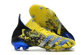 Chuteira Campo Adidas Predator Freak .1 FG Xmen/Black/Yellow/Blue - Cano Alto - DA Sports Oficial