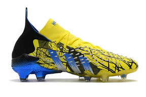Chuteira Campo Adidas Predator Freak .1 FG Xmen/Black/Yellow/Blue - Cano Alto - DA Sports Oficial