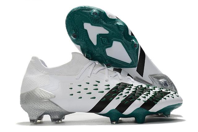 Chuteira Campo Adidas Predator Freak .1 White and Green - Low - DA Sports Oficial
