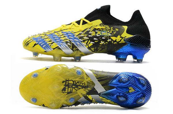 Chuteira Campo Adidas Predator Freak .1 Xmen/Black/Yellow/Blue
