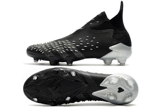 Chuteira Campo Adidas Predator Freak + FG Black - Cano Alto - DA Sports Oficial
