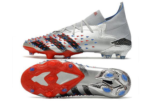 Chuteira Campo Adidas Predator Freak.1 FG Gray - Cano Alto - DA Sports Oficial