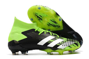 Chuteira Campo Adidas Predator Mutator .1 FG Black/Green - Cano Alto - DA Sports Oficial