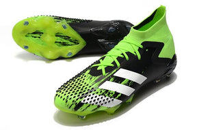 Chuteira Campo Adidas Predator Mutator .1 FG Black/Green - Cano Alto - DA Sports Oficial