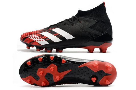 Chuteira Campo Adidas Predator Mutator .1 FG Black/Red - Cano Alto - DA Sports Oficial